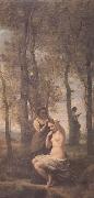 Jean Baptiste Camille  Corot La toilette (mk11) china oil painting reproduction